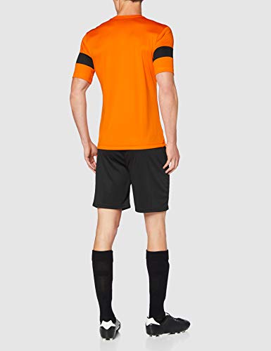 Joma Academy II M/Corta Traje de Entrenamiento, Hombre, Naranja-Negro