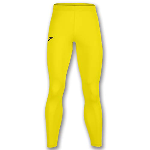 Joma Academy Pantalon Termico Caballero, Hombre, Amarillo, L-XL