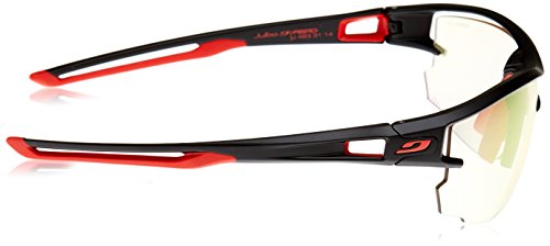 Julbo Aero Gafas de sol para Hombre, Blanco / Rojo, talla única