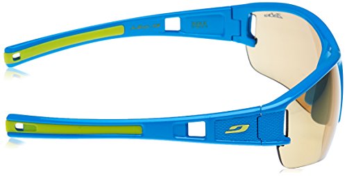 Julbo Eole Zebra - Gafas de sol fotocromáticas para hombre, color azul y amarillo