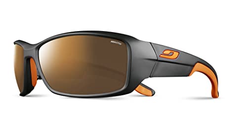 Julbo Run Gafas, Unisex Adulto, Negro/Naranja, Talla única