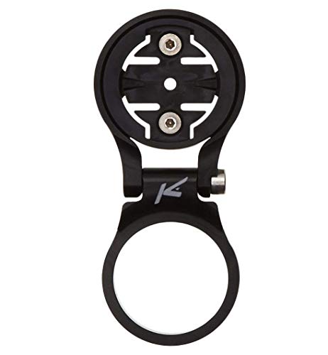 K-EDGE 353003001 Garmin Stem Mount Adjustable, Adultos Unisex, Negro Anodize, ESTÁNDAR