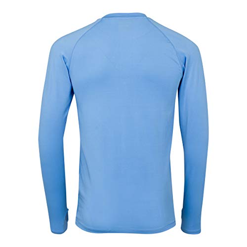 Kappa 302FEU0, Camiseta de Manga Larga Para Hombre, Azul (Cielo), M