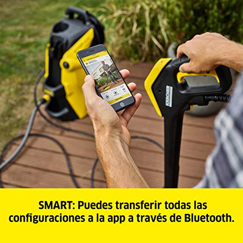 Kärcher Hidrolimpiadora de alta presión K 7 Premium Smart Control, Con conexión Bluetooth App, solución potente para la limpieza –180 bar, 3.000W, 600L/h