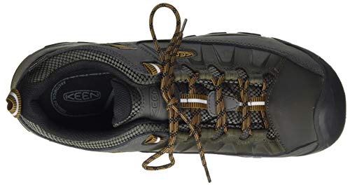 KEEN Targhee III WP, Zapatillas de Trail Running Hombre, Negro Black Olive Golden Brown 0, 48.5 EU