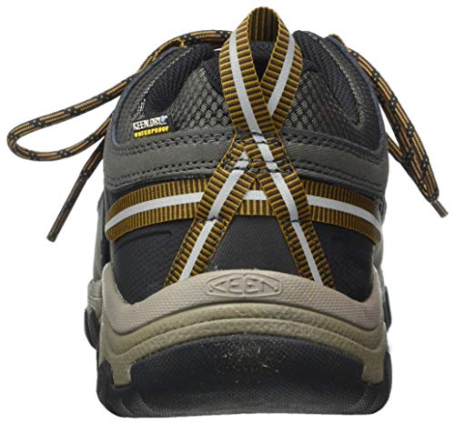 KEEN Targhee III WP, Zapatillas de Trail Running Hombre, Negro Black Olive Golden Brown 0, 48.5 EU