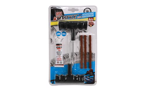 Kit de Reparación de Neumáticos, Kit Repara Pinchazos Pequeño repara pinchazos (6PZ)