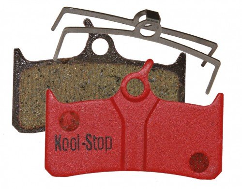 Kool Stop Disk Brake Pads Shimano XT M755, Sram, Hope Mono Tech M4, Grimeca System 8 Pastillas de Freno, Unisex Adulto, Rojo, Talla única