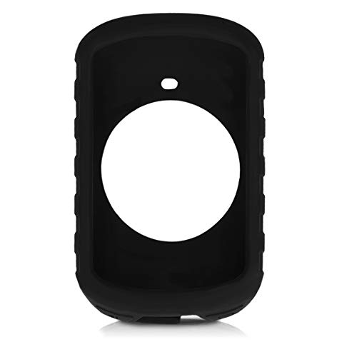 kwmobile Carcasa GPS Compatible con Garmin Edge 530 - Funda de Silicona para navegdor de Bici - Negro