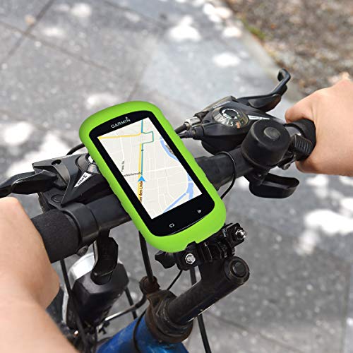 kwmobile Carcasa GPS Compatible con Garmin Edge 830 - Funda de Silicona para navegdor de Bici - Verde