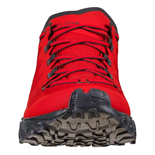 LA SPORTIVA Helios III, Zapatillas de Trail Running Hombre, Goji/Carbon, 44.5 EU