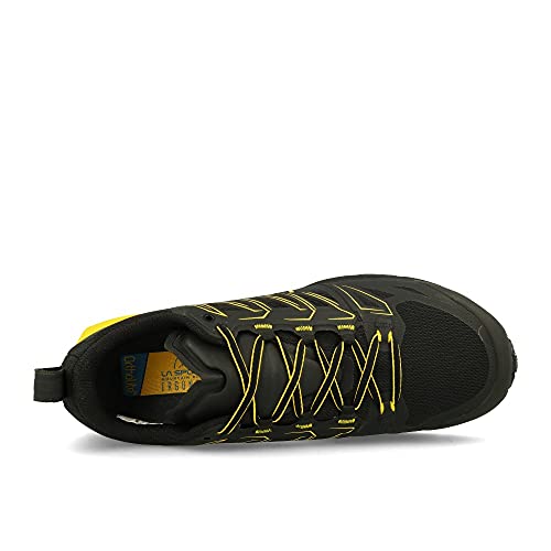 LA SPORTIVA Jackal GTX, Zapatillas de Trail Running Hombre, Black/Yellow, 40 EU