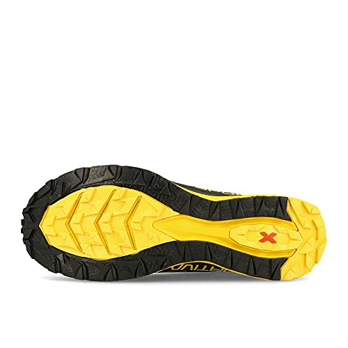 LA SPORTIVA Jackal GTX, Zapatillas de Trail Running Hombre, Black/Yellow, 40 EU