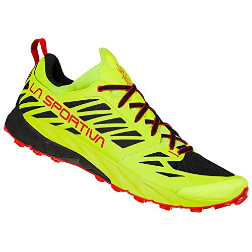 LA SPORTIVA Kaptiva, Zapatillas de Trail Running Hombre, Neon/Goji, 44.5 EU