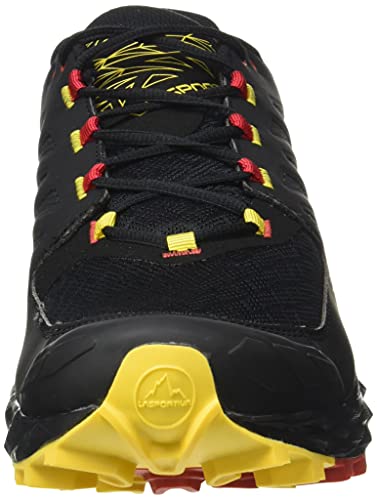 LA SPORTIVA Lycan II, Zapatillas de Trail Running Hombre, Black/Yellow, 43 EU