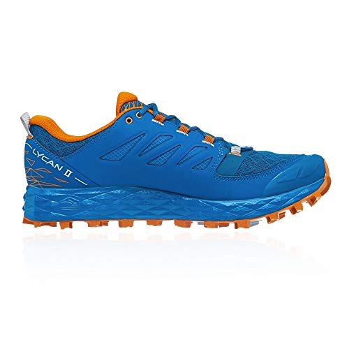 LA SPORTIVA Lycan II, Zapatillas de Trail Running Hombre, Space Blue/Maple, 44 EU