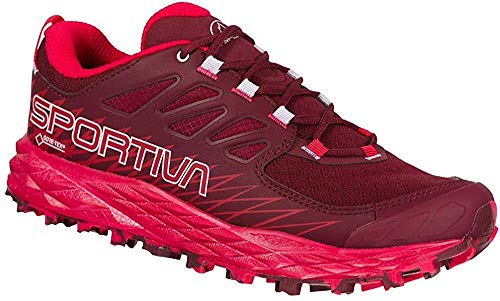 LA SPORTIVA Lycan Woman GTX, Zapatillas de Trail Running Mujer, Wine/Orchid, 41.5 EU