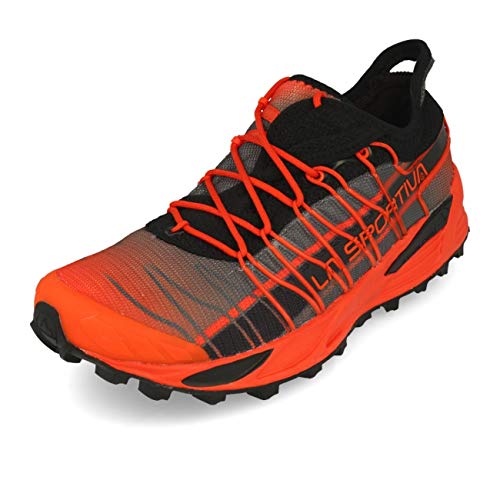 LA SPORTIVA Mutant, Zapatillas de Mountain Running Hombre, Tangerine/Carbon, 44 EU