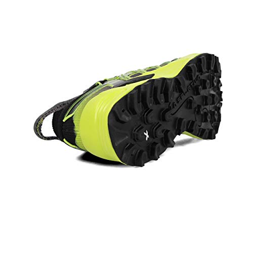 La Sportiva Mutant, Zapatillas de Trail Running Hombre, Multicolor (Apple Green/Carbon 000), 42.5 EU