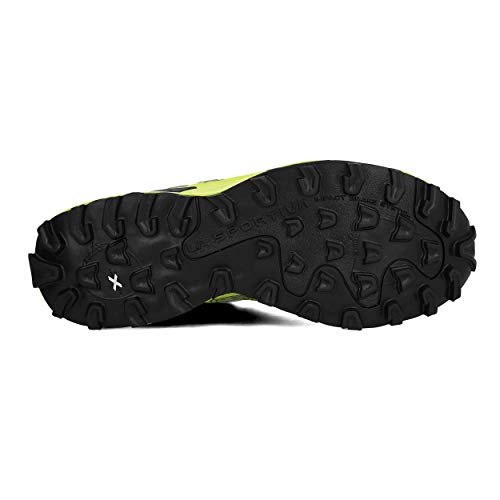 La Sportiva Mutant, Zapatillas de Trail Running Hombre, Multicolor (Apple Green/Carbon 000), 43 EU