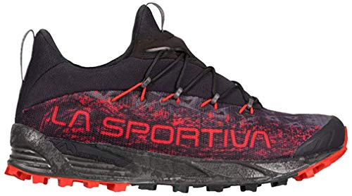 LA SPORTIVA Tempesta GTX, Zapatillas de Trail Running Hombre, Black/Poppy, 42 EU