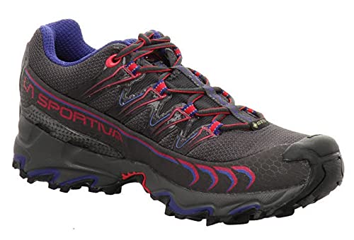 LA SPORTIVA Ultra Raptor Woman GTX, Zapatillas de Trail Running Mujer, Carbon/Love Potion, 40.5 EU