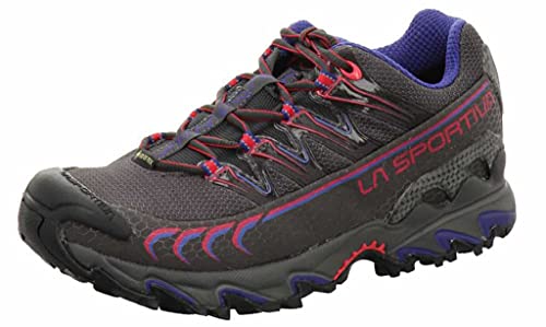 LA SPORTIVA Ultra Raptor Woman GTX, Zapatillas de Trail Running Mujer, Carbon/Love Potion, 40.5 EU