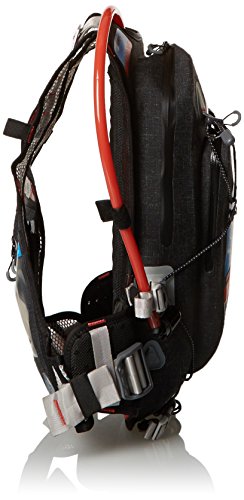 Leatt DBX Enduro Mochila de hidratación Unisex, Color Negro/Azul/Naranja