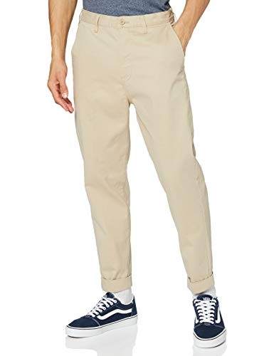 Lee Chino cónico Pantalones, Service Arena, 32W x 34L para Hombre