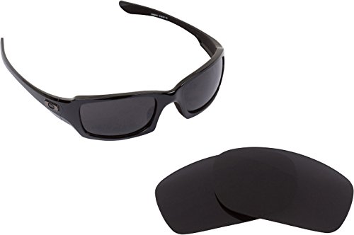 Lentes de repuesto compatibles con OAKLEY Fives Squared Polarizado Negro