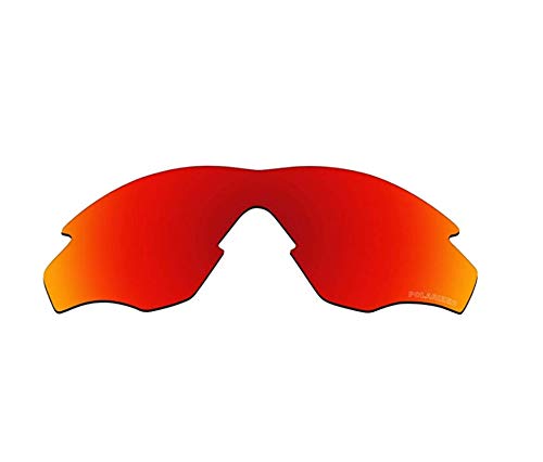 Lentes de repuesto polarizadas para Oakley M2 Frame XL OO9343, rosso, M