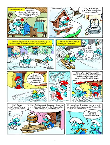 Les Schtroumpfs Lombard - Tome 39 - Les Schtroumpfs et la tempête blanche (Les Schtroumpfs Lombard, 39)