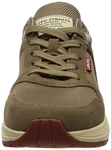 Levi's Oats, Zapatillas Deportivas Hombre, marrón, 45 EU