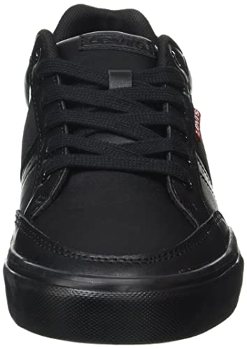 Levi's Turner 2.0, Zapatillas Deportivas Hombre, Full Black, 45 EU