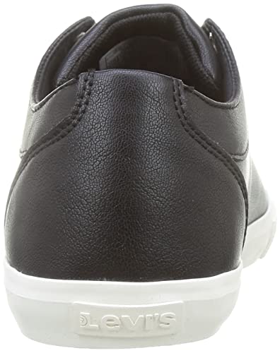 Levi's Woods W, Zapatillas Deportivas Mujer, Black Normal, 42 EU