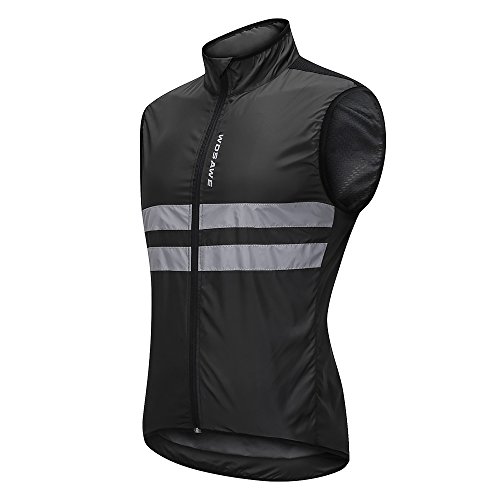 Lixada Ciclismo Sin Mangas Jersey a Prueba de Viento Transpirable MTB Bike Riding Top Chaqueta Deportiva