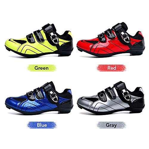 Lixada Zapatillas de Ciclismo para Bicicleta MTB de Carretera para Hombre Zapatillas de Giro Zapatillas con Pedal de Bloqueo Zapatillas de Bicicleta Ultraligeras y Cómodas con Bloqueo Automático