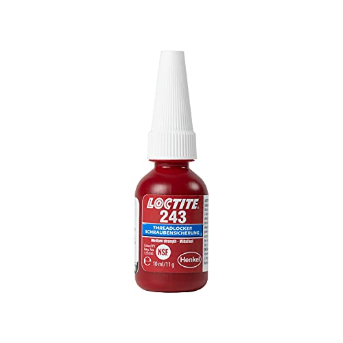 Loctite de tornillos media, 243, 10 ml