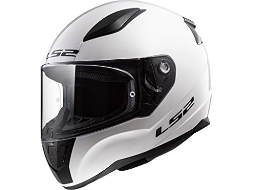 LS2, Casco integral de moto Rapid, blanco, L