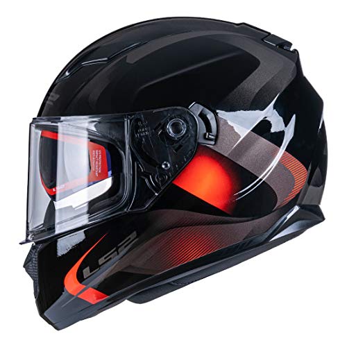 LS2 FF328 FF353 Helmet Visor Rapid Stream Model Face Shield FF320 Casco Pinlock Visera (Clear)