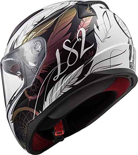 LS2 Rapid Boho Casco de Moto, Hombre, Multicolor, S