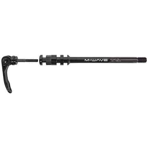 M-Wave Unisex - Adulto Stalwart Axle/Syntace Type Eje para Enganche de Remolque, Negro