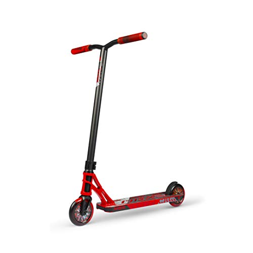 MADD MGP Gear MGX Freestyle Stunt Scooter Pro - Patinete para acrobacias, color rojo y negro