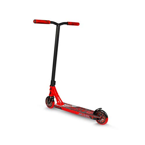 MADD MGP Gear MGX Freestyle Stunt Scooter Pro - Patinete para acrobacias, color rojo y negro