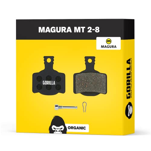 Magura Pastillas de Freno MT-2 MT-4 MT-S MT-6 MT-8 Type 7 para Freno de Disco Bicicleta I Orgánico I Alto Rendimiento I Durable & Ajuste Pastillas de Freno Bicicleta