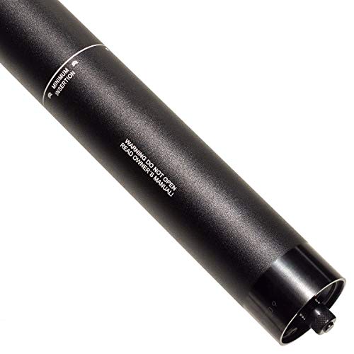 Magura VYRON seatpost, mit Elect INKL. Remote Cap Tija del sillín, Unisex Adulto, Negro, Hub: 125mm Ø:31,6mm