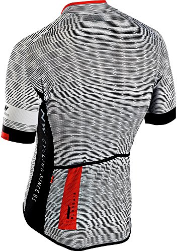 Maillot De Ciclismo De Manga Corta Northwave 2018 Blade Air 3 Blanco-Negro (L , Blanco)