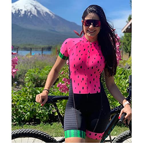 Maillot De Ciclismo Para Mujer Kits De Mono De Triatlón Profesional Para Mujer Ciclismo Maillot De Bicicleta De Carretera Conjunto De Ropa De Ciclismo Acolchado 4D Para Mujer Pantalones Cortos De Cicl