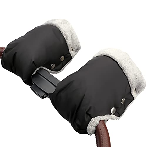 Guantes de Cochecito Impermeable Guantes de Silla de Paseo Invierno Prueba  de Viento Anticongelantes Manoplas con Bolsa de Teléfono Transparente, para  Cochecito Carrito de Bebé (Negro) - La Tienda de los Bebés 👶