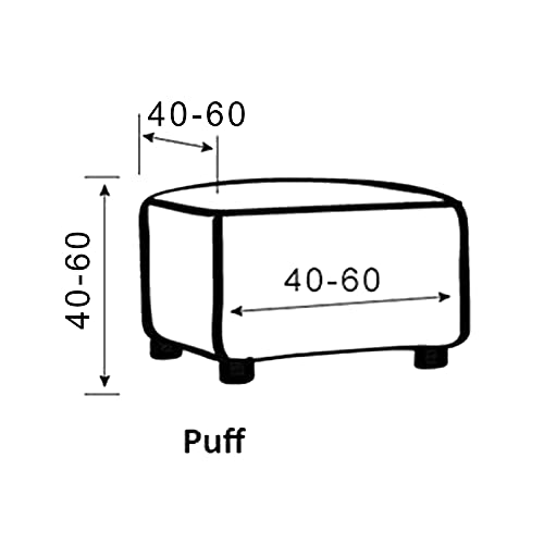 MAXIFUNDAS - Funda de Puff RELIVE Lino